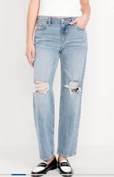 Mid Rise Boyfriend Jeans Photo 0