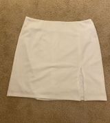 H&M White Skirt Mini Photo 0