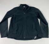 REI Co-op Fleece Jacket Womens XL‎ Black Full Zip Outdoor Layering Hiking Photo 0