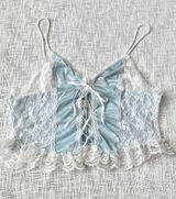Vintage Frederick's Of Hollywood Coquette Lace Lingerie Tank 🐰 Size 1XL Photo 0
