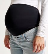 Maternity 90s Straight Jeans Photo 0