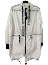 UGG Brittany Hooded Anorak Windbreaker Water Resistant Jacket Women's XS Clear Photo 0