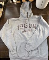 Texas A&M hoodie Gray Size L Photo 0