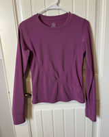 Move Theology Women's Long Sleeve Top - Purple, Size M Photo 0