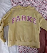 PARKE Yellow Crewneck Photo 0