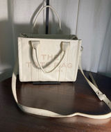 Cream The Tote Bag Small Leather Shoulder Tote Photo 0
