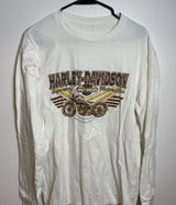 Vintage Harley-Davidson Santa Maria California Long Sleeve T-Shirt Photo 0