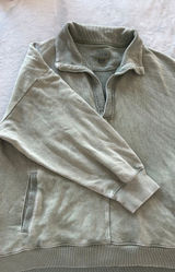 American Eagle Oversized Collared Sweater Photo 0