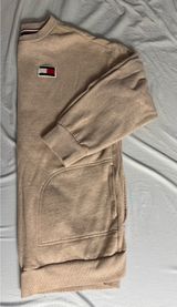 Tommy Hilfiger Beige Crew Neck S Photo 0