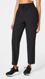 NWT Spanx On The Move Slim Pant Black Size Medium Photo 0