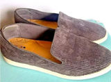 Birdies The Swift Women's Size 9.5 Charcoal Gray Corduroy‎ Slippers Shoes New Photo 0