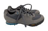 Giro Petra VR Womens‎ Mountain Bike Shoes Grey Blue Vibram Sole Size 6 EU 37 Photo 0