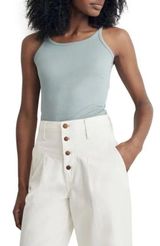 | Brightside Rib '90s Tank in Stripe Photo 0