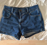 Wrangler Medium Wash Denim Shorts Size 32 Photo 0