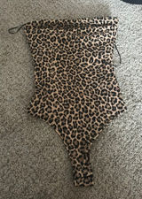 cheetah bodysuit Size XS Photo 0