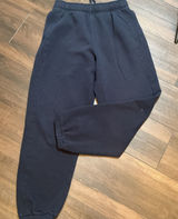 Lululemon Scuba High-Rise Joggers Navy Blue Fleece Sweatpants Size S LW5GLNS Photo 0