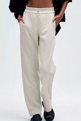 Lululemon Softstreme High-Rise Pant Bone Cream White Wide Leg Lounge Sweats Photo 0
