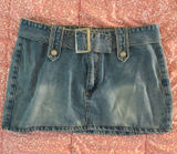 Denim Skirt Blue Size L Photo 0