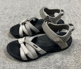 Teva Tirra Sandals Womens 8 Gray Shock Pad Strappy Water Hiking Photo 0