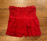 red lace top Photo 0