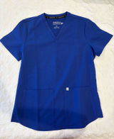 Blue fabletics scrub top Photo 0