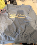 daily drills sweatshirt Blue Photo 0