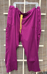 Carhartt Force Scrubs Magenta Petite 3XL Pants Photo 0