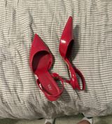 Zara red kitten heels Photo 0