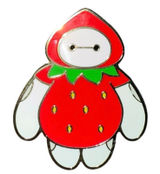 Strawberry Baymax Characters Fruit Loungefly Mystery Blind Big Hero 6 Disney Pin Photo 0