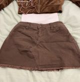 super adorable fairy grunge jean mini skirt Photo 0