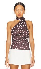 Revolve Polka Dot Top Multi Photo 0