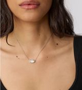 Kendra Scott Mother of pearl silver necklace Photo 0
