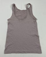 Lululemon Tank Top Womens 8 Medium Purple Ribbed Shelf Bra Racerback Yoga Photo 0