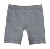 Intimately Free People M Gray Ribbed Seamless High Waist Stretch Biker‎ Shorts Photo 0