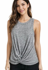 Aritzia Wilfred Free Tank Top Women’s XXS Gray Top Photo 0