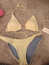 Bikini set Yellow Size M Photo 0