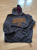 Minnesota Gophers Hoodie Gray Size L Photo 0