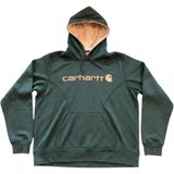 Carhartt Force Extremes Women XXL Green Heathered Graphic‎ Hoodie Sweatshirt Photo 0