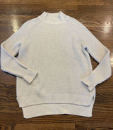 Urban Outfitters BDG Waffle Knit Mock Neck Sweater - Cream, M Photo 0