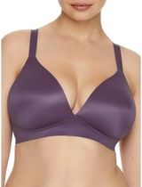 Bali Comfort Revolution Wire-Free Bra in Purple NEW XL Photo 0