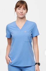 Catarina One Pocket Scrub Top Photo 0