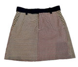 Zara Woman Mini Skirt Wool Tweed Plaid Style‎ Size XS Academia Core Photo 0