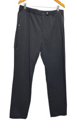 Figs Womens Scrub Pants XL Black Nylon Stretch Straight Leg Medical Uniform Photo 0