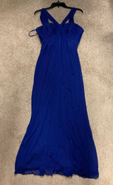 Long Dark Blue Dress Photo 0