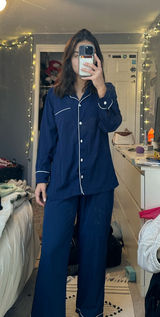 Navy Blue Pajamas Photo 0