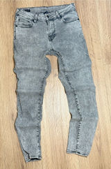 True Religion‎ Women's Skinny Jeans in Faded Gray Wash Photo 0