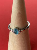 Bomb Party RBP3719 “Made With Love” Genuine Quartz on Rhodium Size 9 Ring NWT Photo 0
