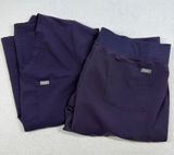 FIGS Scrub Set Women’s XL Purple Catarina Top Zamora Jogger Pants Photo 0