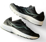 Saucony Cohesion 15 Black Green Women’s Running Shoes Size 8.5 Athletic Versarun Photo 0