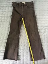 Abercrombie High-Rise Ankle Flare Photo 0